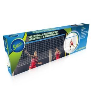 Set De Voleibol Y Badminton
